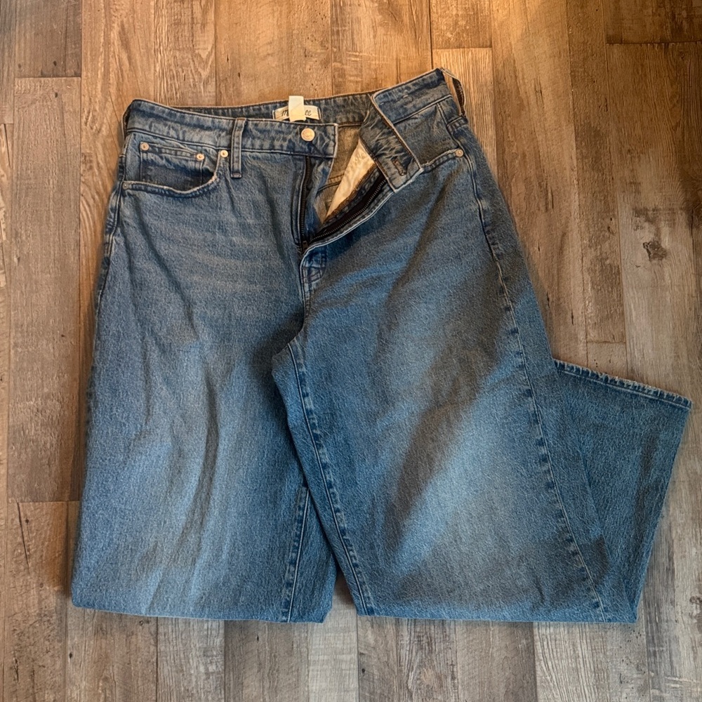 Madewell wide leg jeans